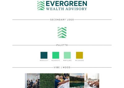 Evergreen Wealth Advisory branding