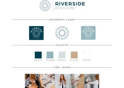 Riverside Eyecare branding